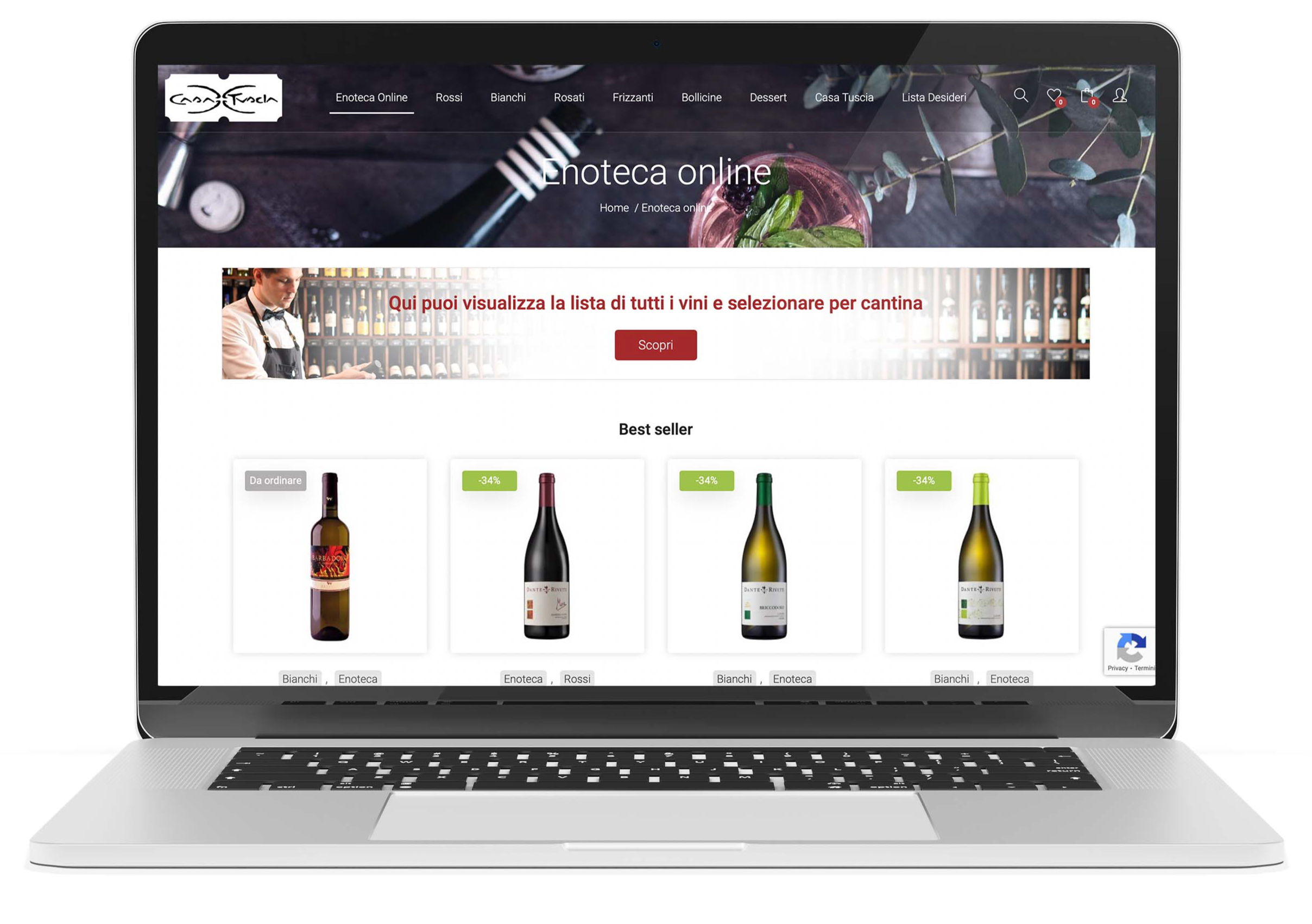 Ristorante Casa Tuscia - Website