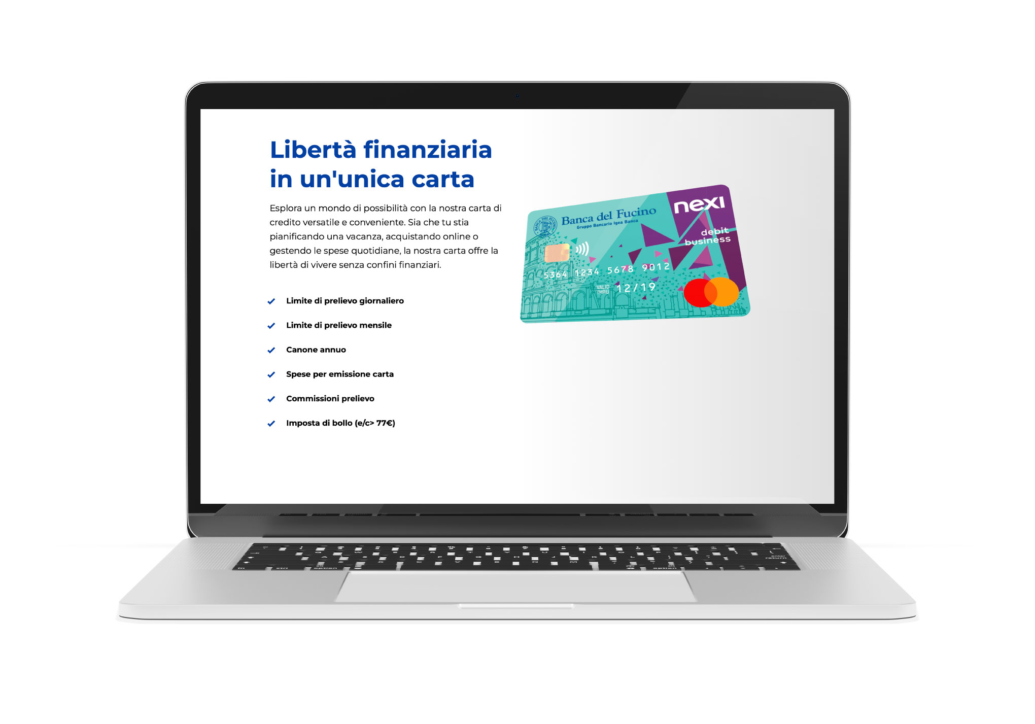 Banca del Fucino - Card