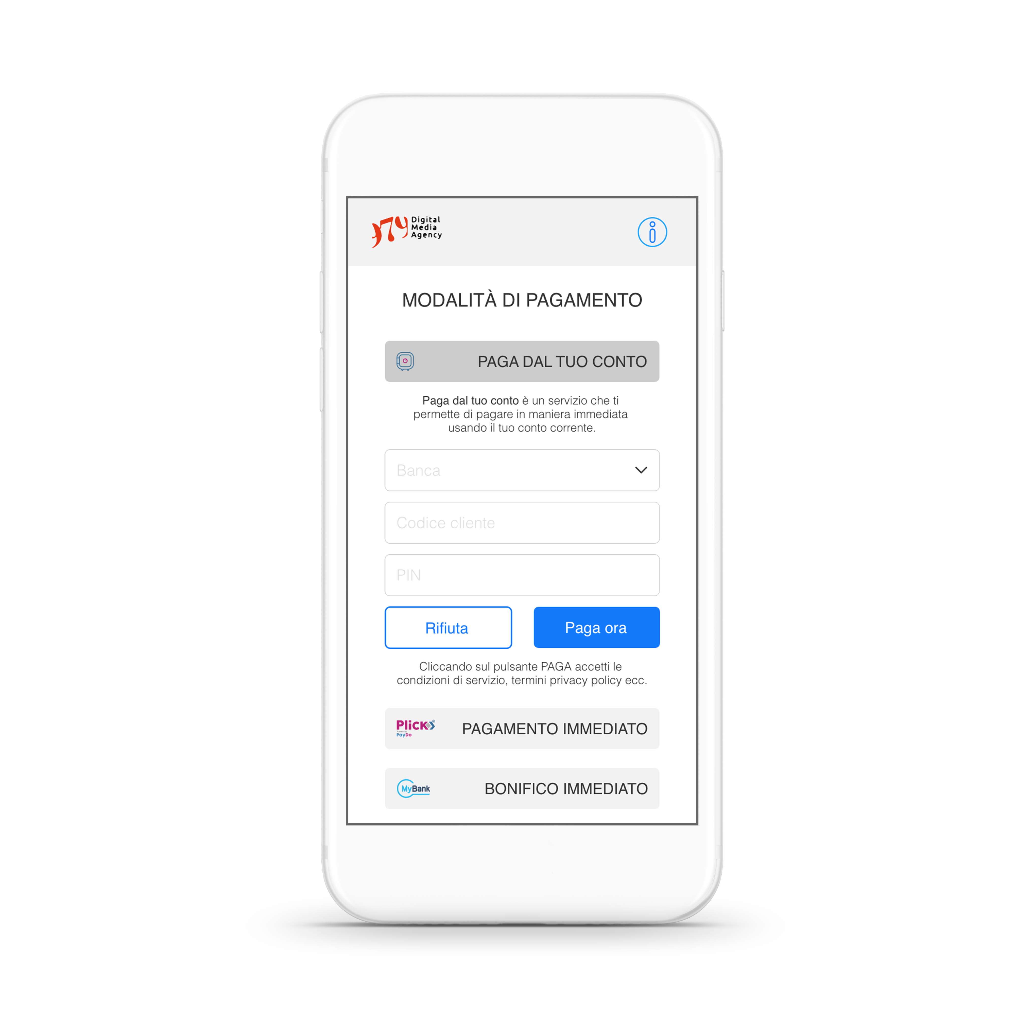 TOT - Piattaforma pagamento
