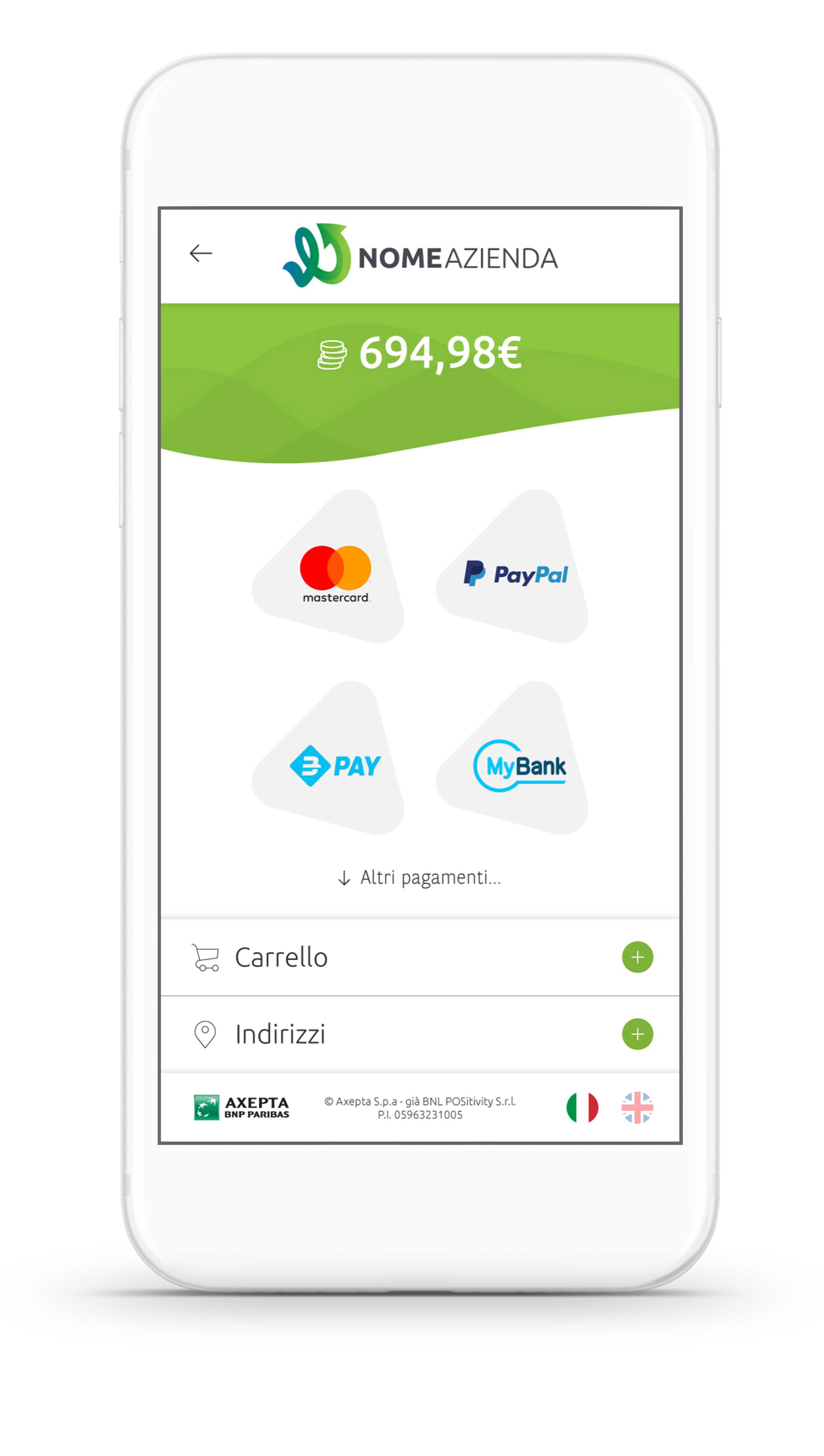 Axepta Payment Gateway - App